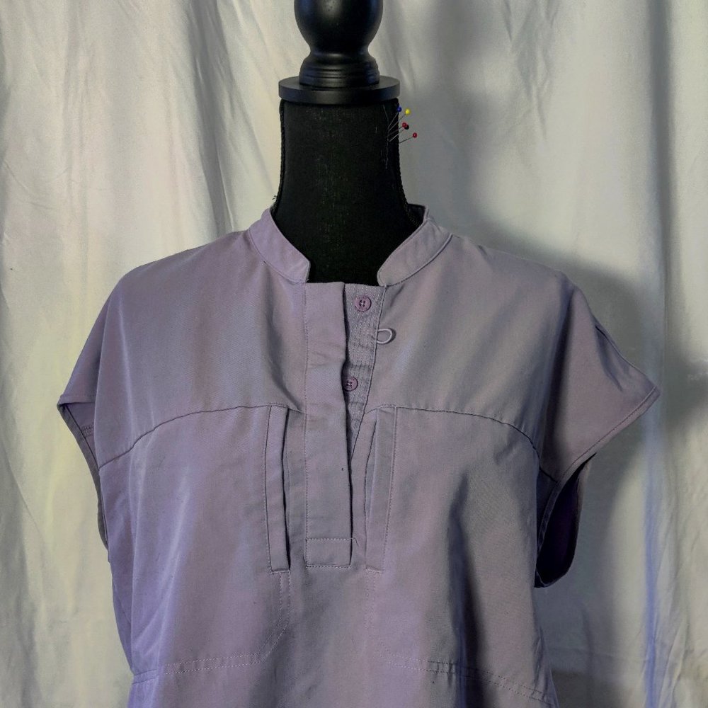 Figs scrub set- Lavender Dew (L/ Large Petite)